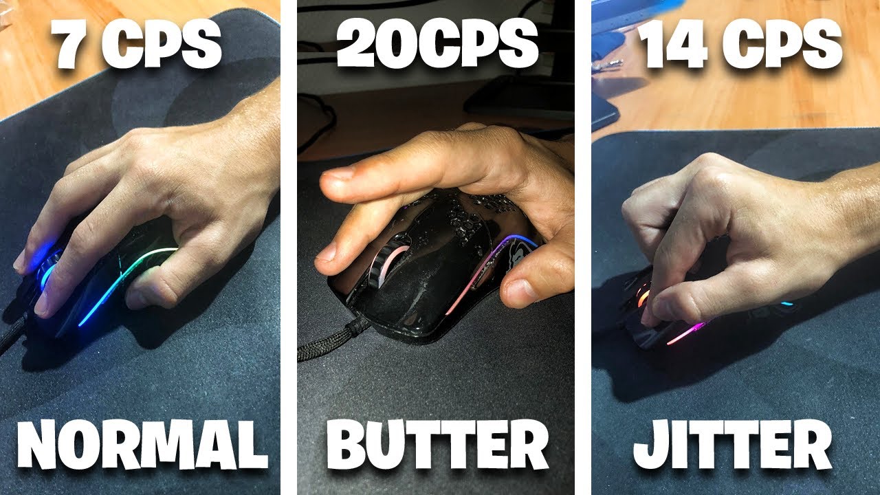 BUTTERFLY CLICK vs JITTER CLICK vs NORMAL CLICK | MINECRAFT PVP CLICK COMPARATION