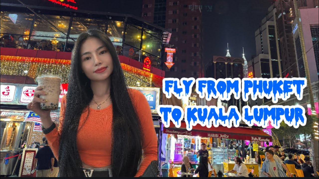 I’m fly from Phuket to Kuala Lumpur #kimelias #travel #thailand #malaysia #vlog 