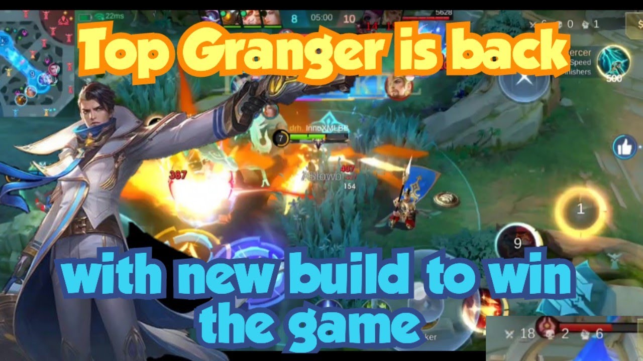 TOP GRANGER IS BACK, WITH NEW BUILD TO WIN THE GAME | #innoxmlbb 