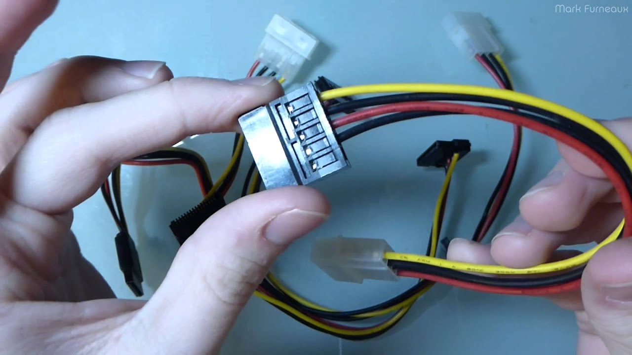 Как распознать переходники Molex-SATA, которые не загорятся