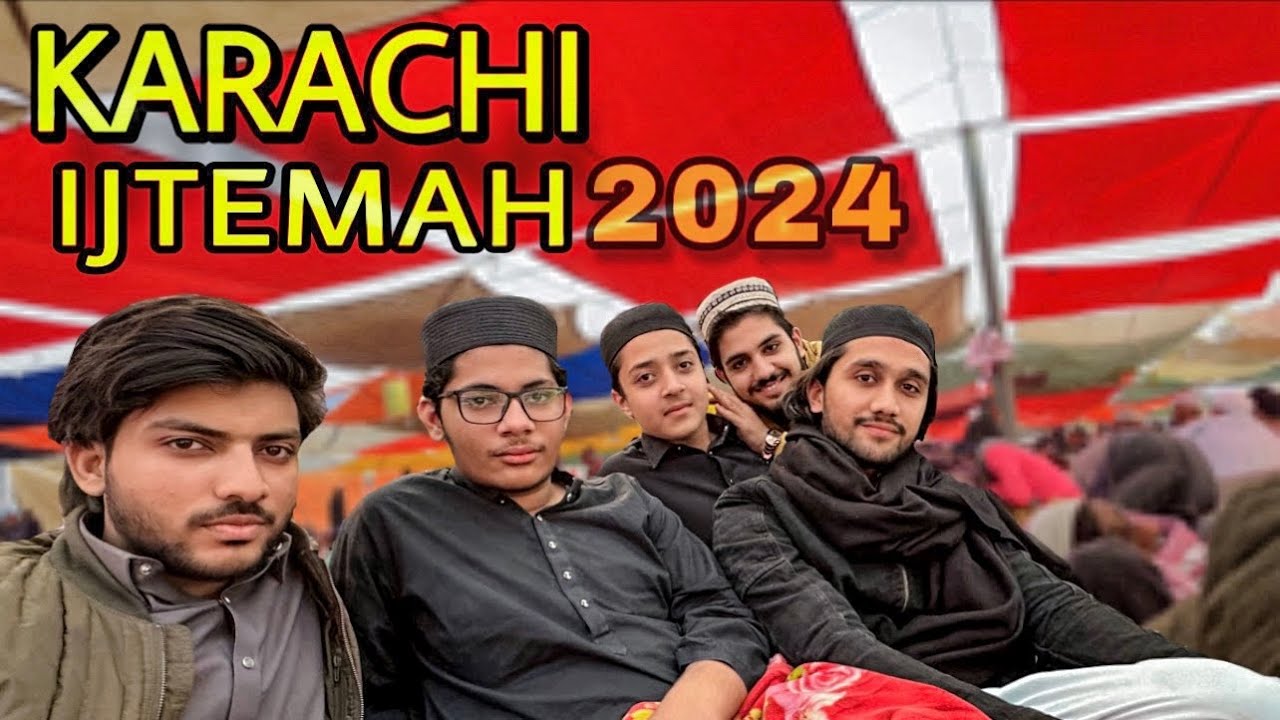 BIGGEST CROWD OF THE YEAR 😱| KARACHI IJTEMAH 2024 🕌❤️