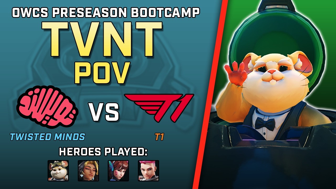 [ TVNT ] Actually INSANE Ball | Twisted Minds vs T1 | OWCS Preseason Bootcamp