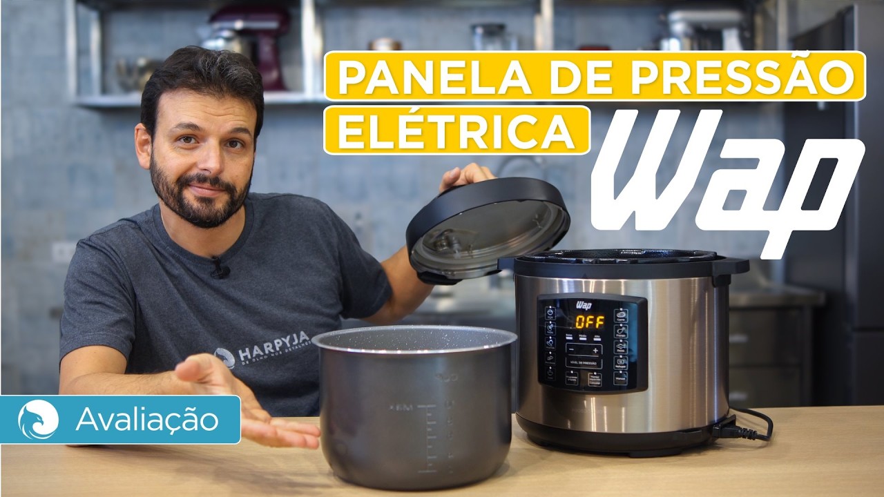 Avaliação da PANELA DE PRESSÃO ELÉTRICA WAP WPPE1 | Harpyja