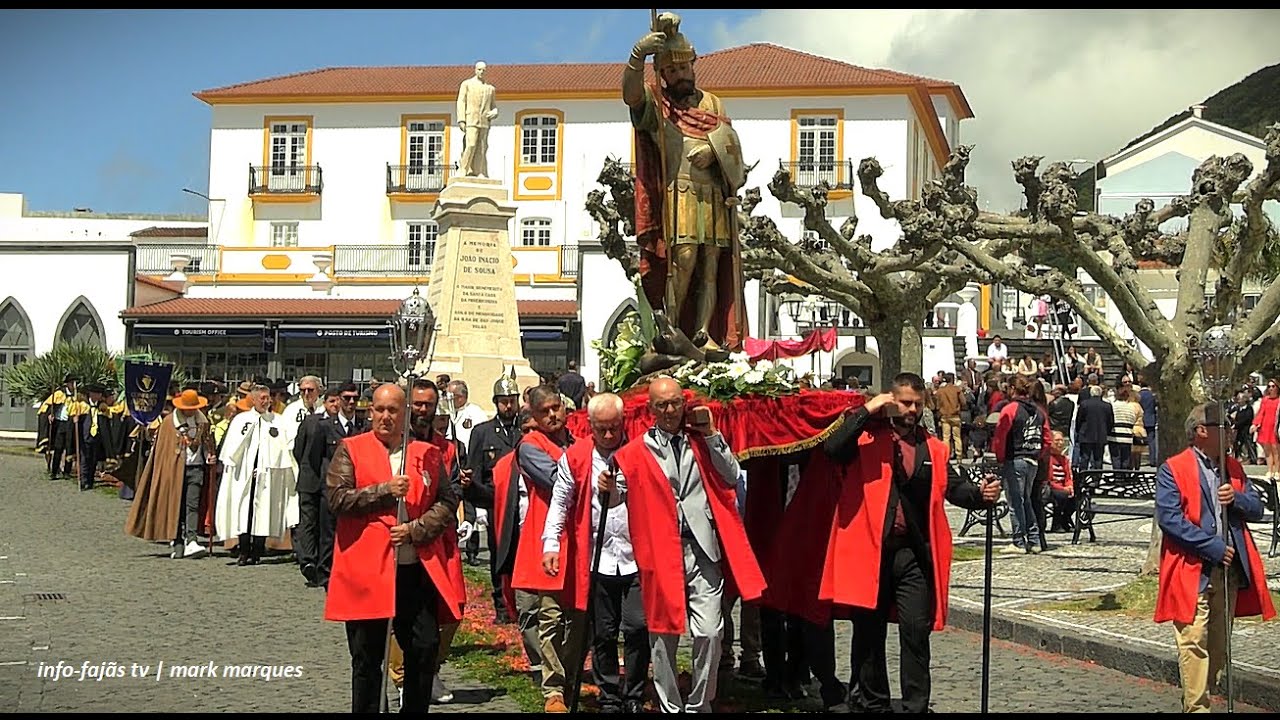 PROCISSÃO EM HONRA DE SÃO JORGE – Vila das Velas – Ilha de São Jorge
