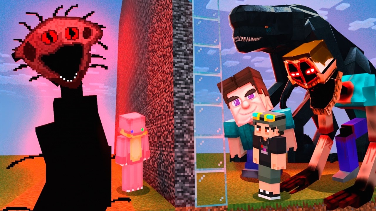 Hice TRAMPAS en BATALLAS de MOBS DE TERROR en Minecraft