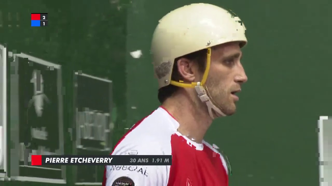 Cesta Punta: Pierre Etcheverry et Inaki Goikoetchea contre Aritz Erkiaga et Julien Ihitsague