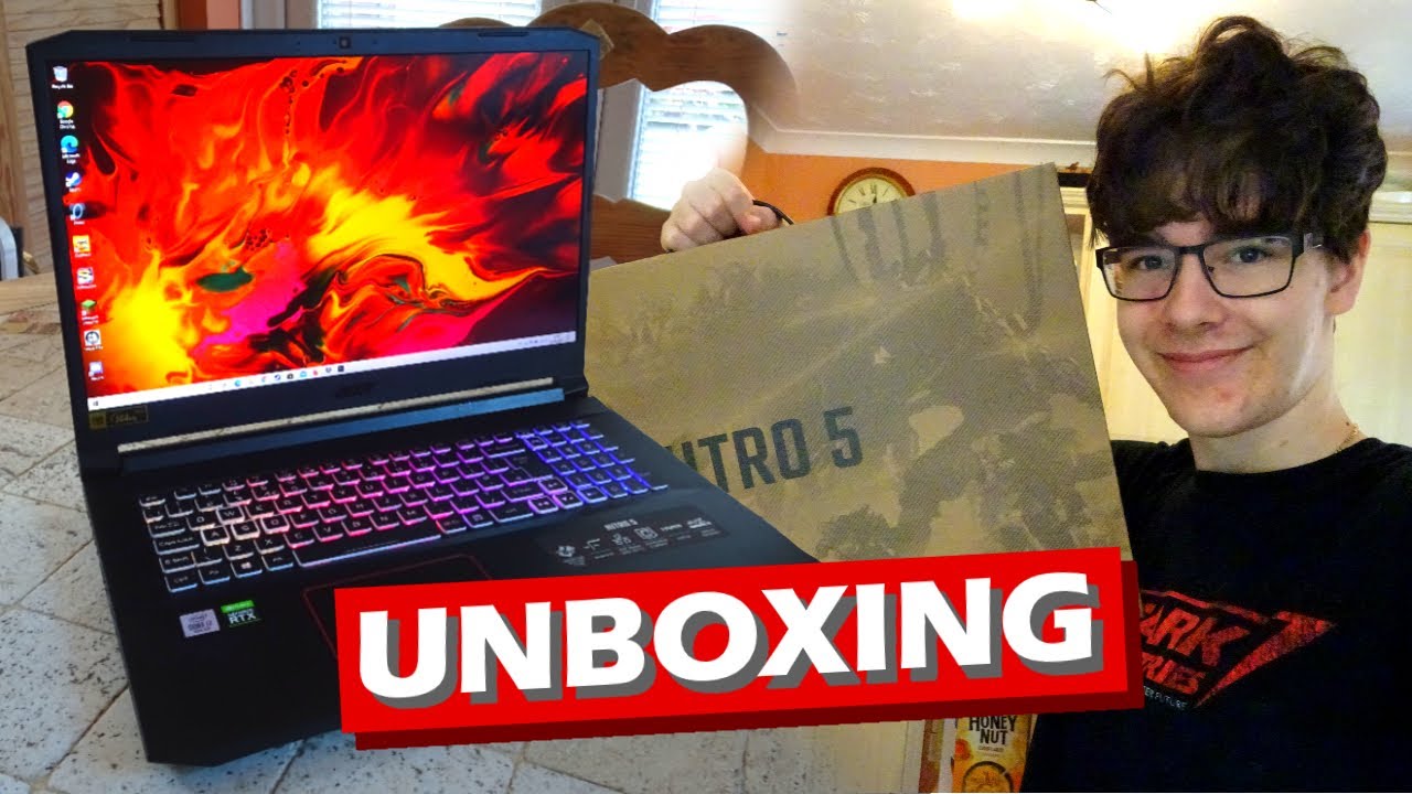 My New Gaming Laptop! - Acer Nitro 5 Unboxing (2020 Model)