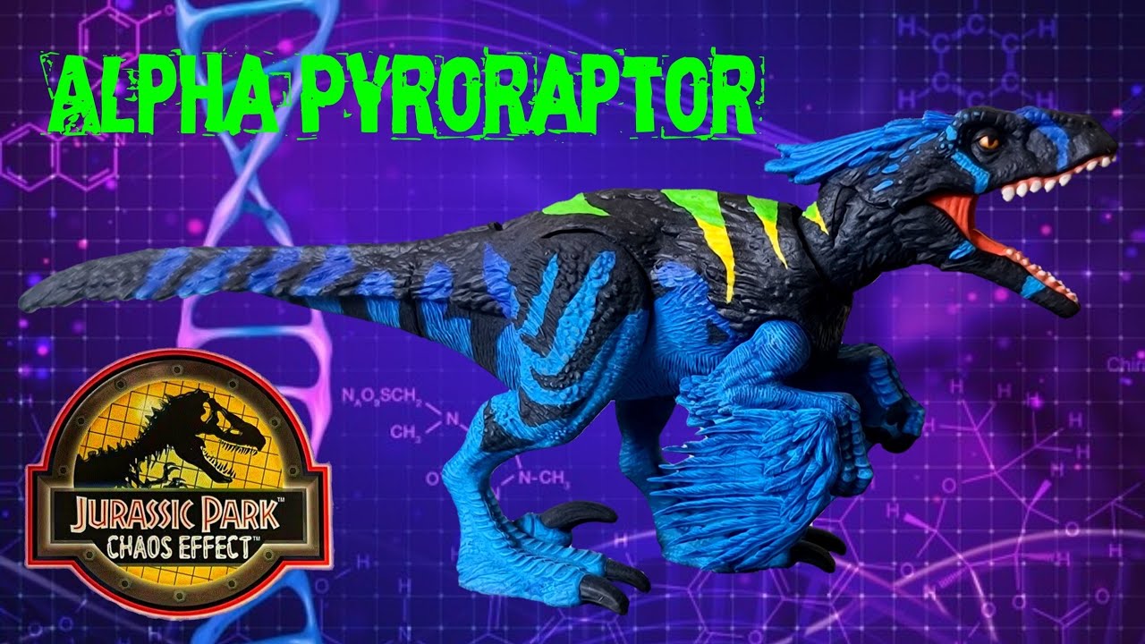 Chaos Effect Pyroraptor w/Rod's Random Work wings!