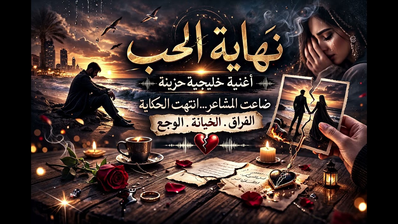 نهاية الحب – أغنية خليجية مؤثرة عن الفراق تكسر القلب