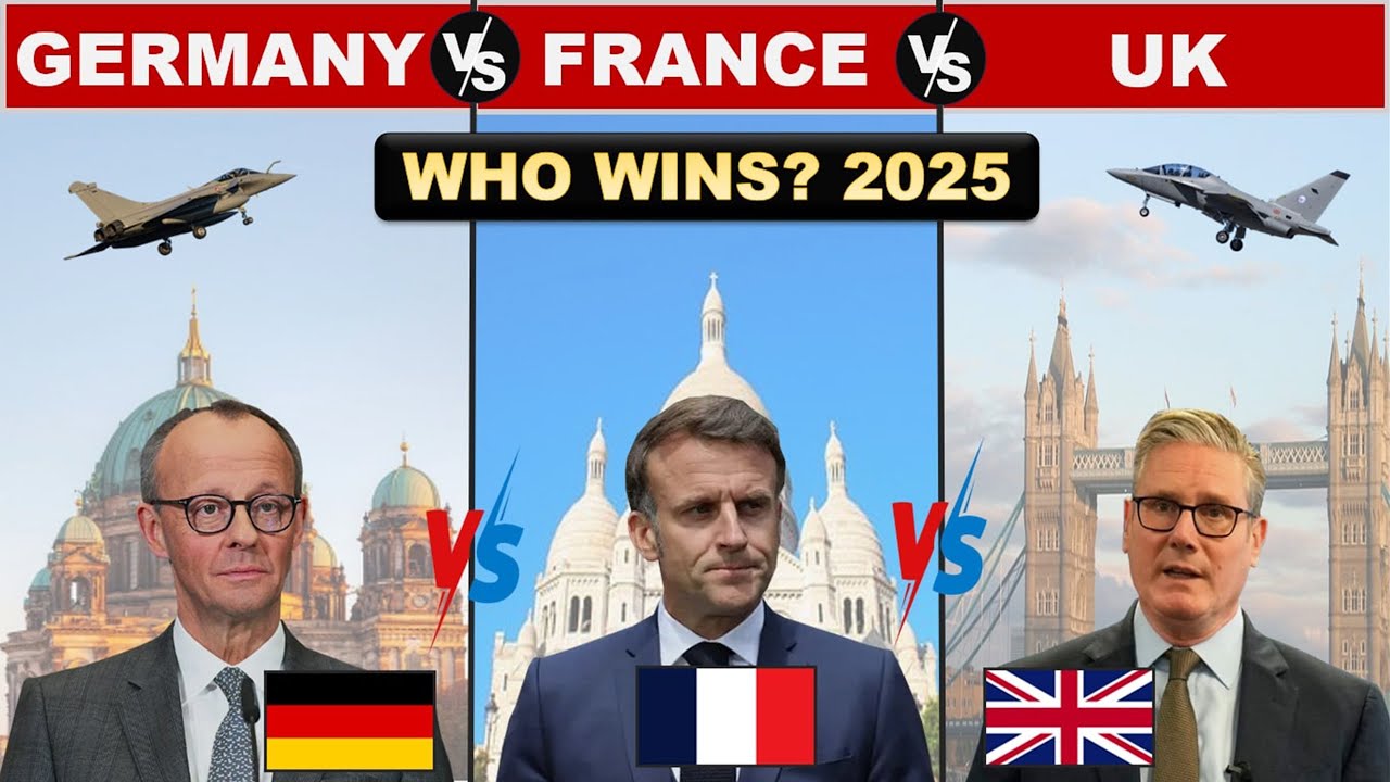 The EU's True Power: Germany, France, UK Military Strength Clash (2025 European Superpowers)