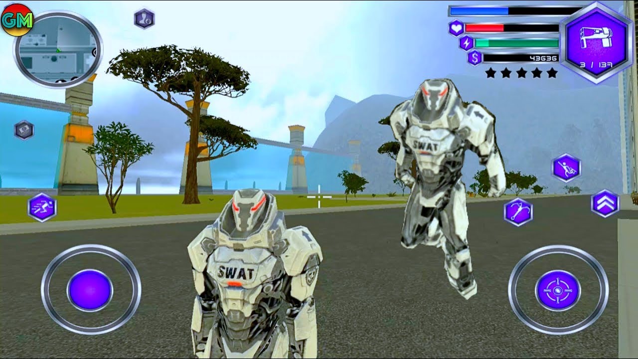 Fly Robot Swat #1 | by Naxeex Publishing | Android GamePlay FHD