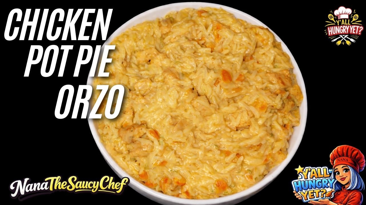 HOW TO MAKE CHICKEN POT PIE ORZO