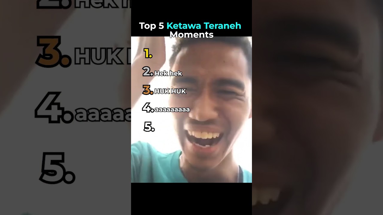 Top 5 Ketawa Teraneh Moments 🤣