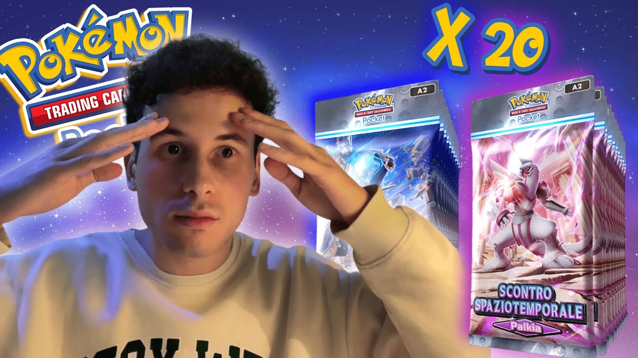 SUBITO GOD PACK?! IL MIO PRIMO VIDEO SU POKEMON POCKET [20+ PACCHETTI SCONTRO SPAZIOTEMPORALE] 😱😱