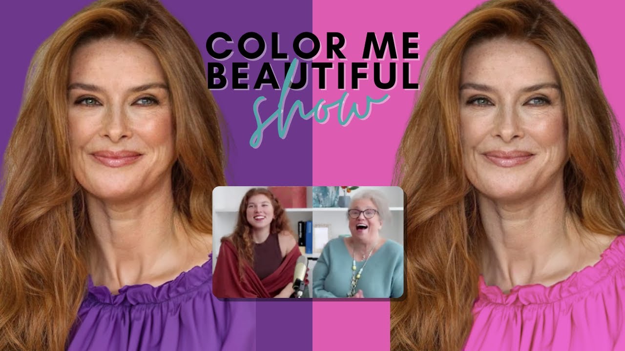 Wearing your best colors in 2024 | Before & After Color Analysis