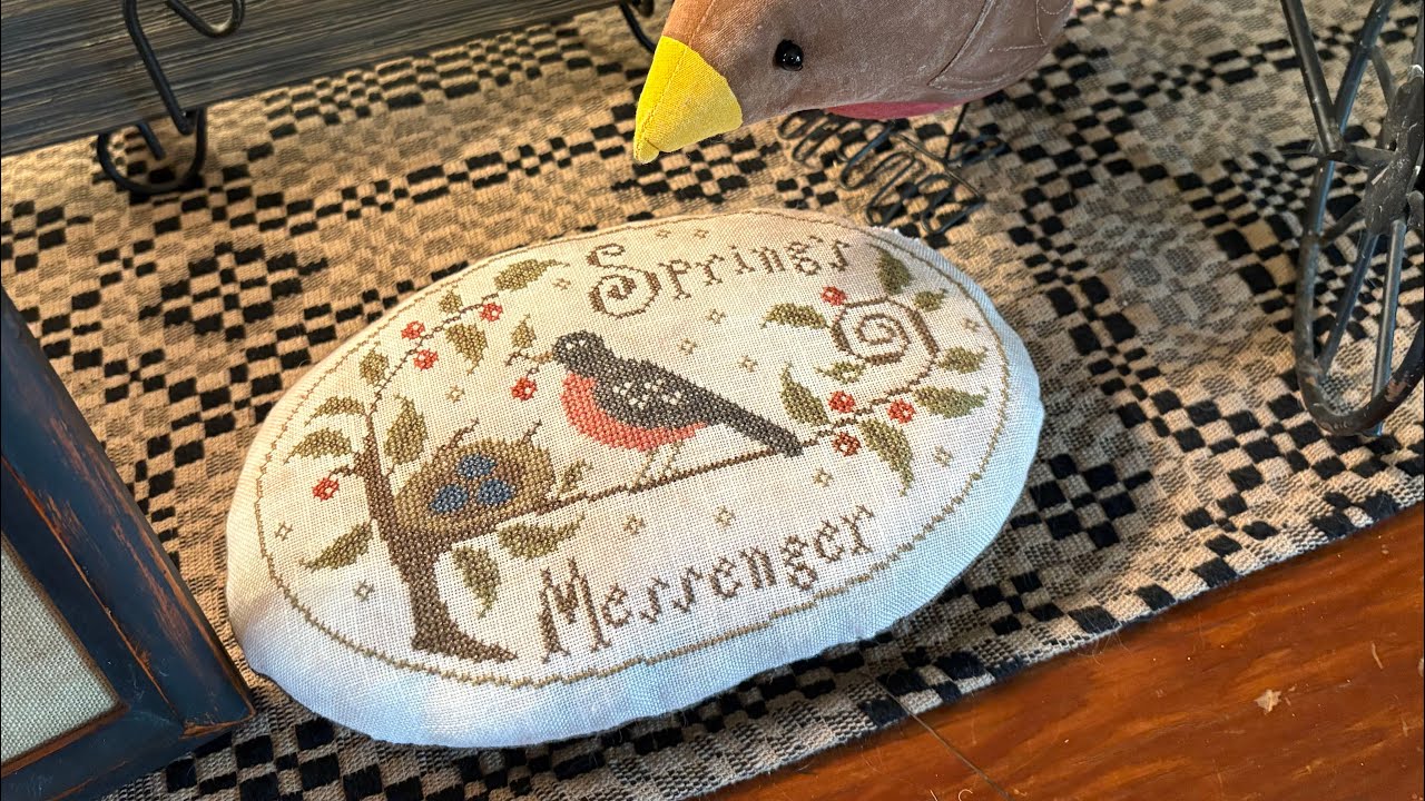 FlossTube #72 My Spring Stitches Have Sprung! (3/31/2025)