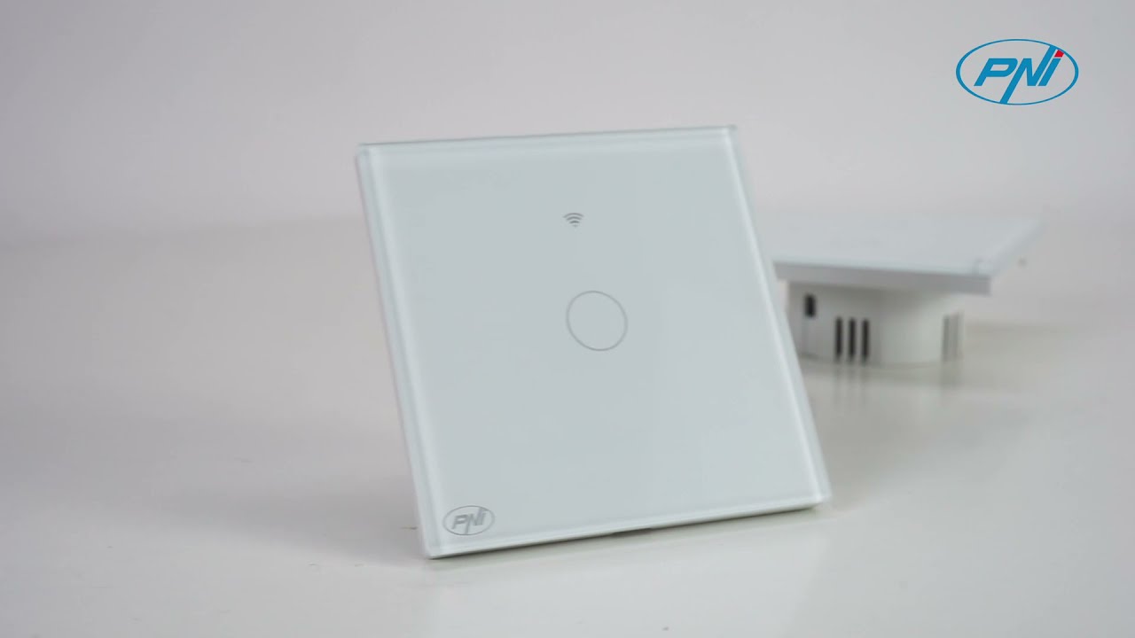 Intrerupator inteligent cu touch PNI SafeHome PT101L si PT202L RO