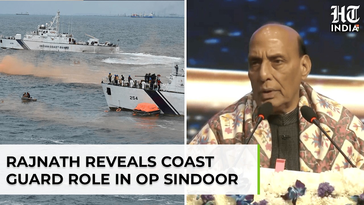 Rajnath Lauds Indian Coast Guard Role In Op Sindoor Against Pak; ‘One Of The Strongest Pillars Of…’