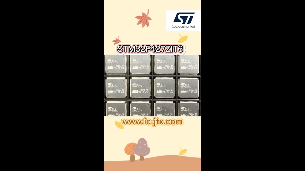 ST Series STM32F427ZIT6 STM32 High Performance MCUs @stmicroelectronics @YouTube @YouTubeViewers