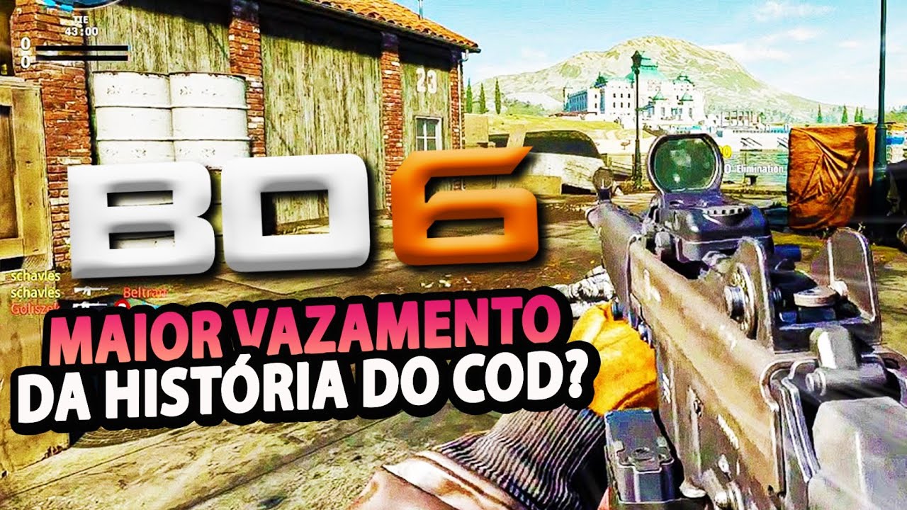 VAZOU MUITA GAMEPLAY de MULTIPLAYER e WARZONE do BLACK OPS 6!!