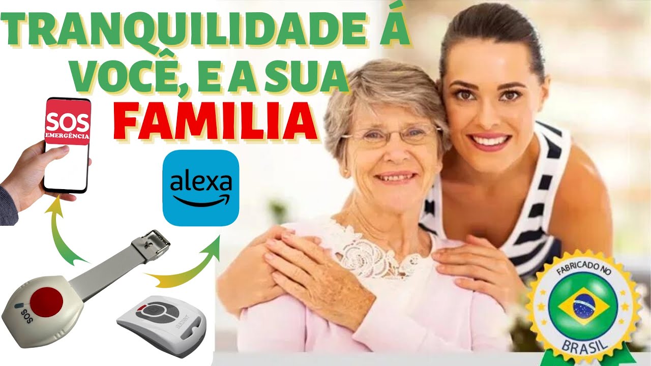 Configurando Pulseira de P&acirc;nico, Para Idosos da ILinq, na Alexa, SOS