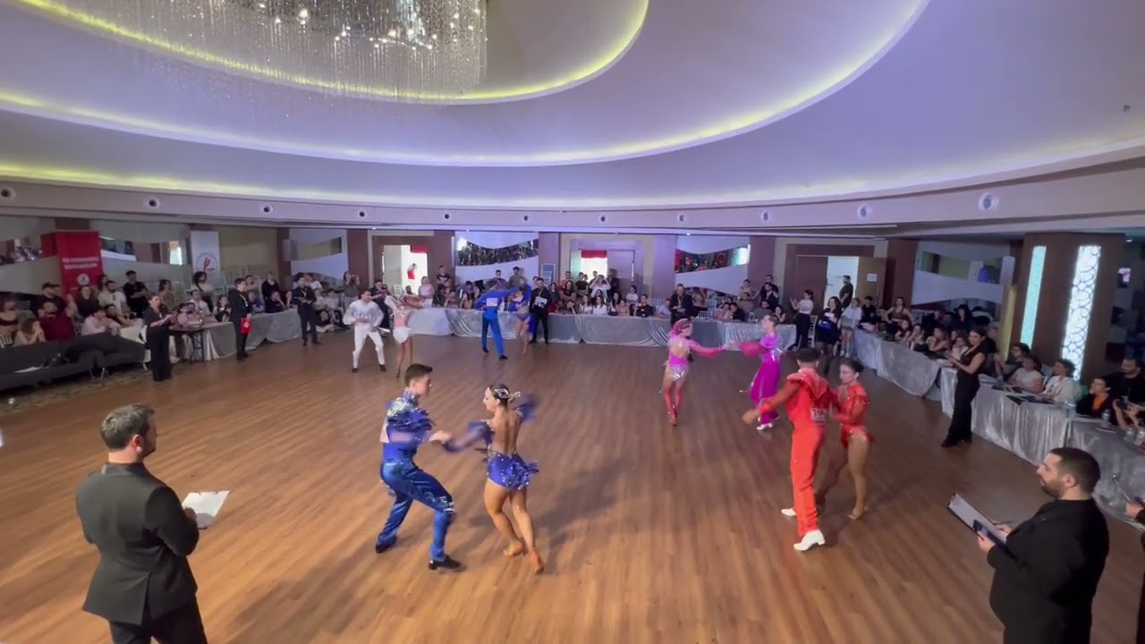 TDSF 2024-2025 sezonu Sportif Salsa  3.etap A KLAS yarı final 1.heat