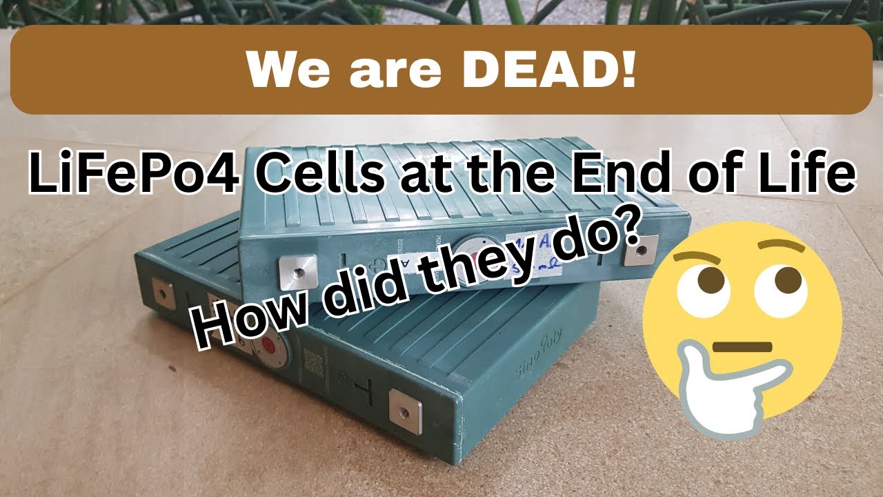 LiFePo4 Cells at the end of their life! How did they perform, what's left of it?