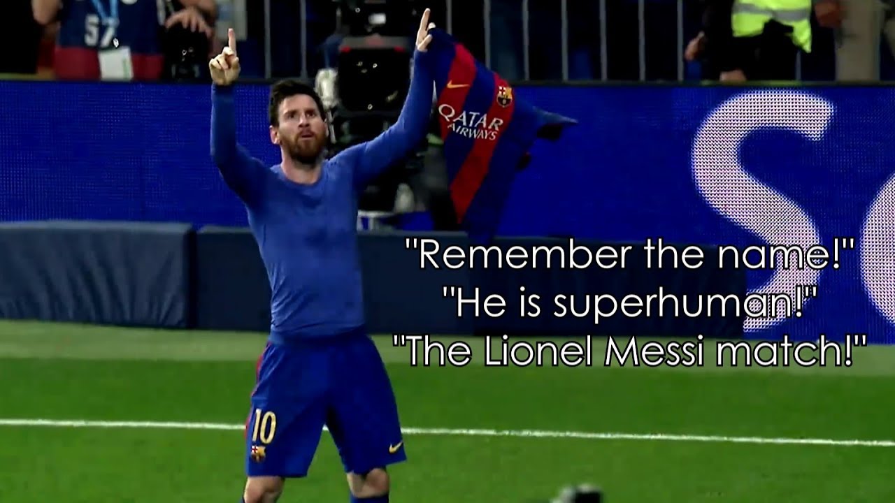 Lionel Messi ft. Rob Palmer ● Iconic Commentaries | HD
