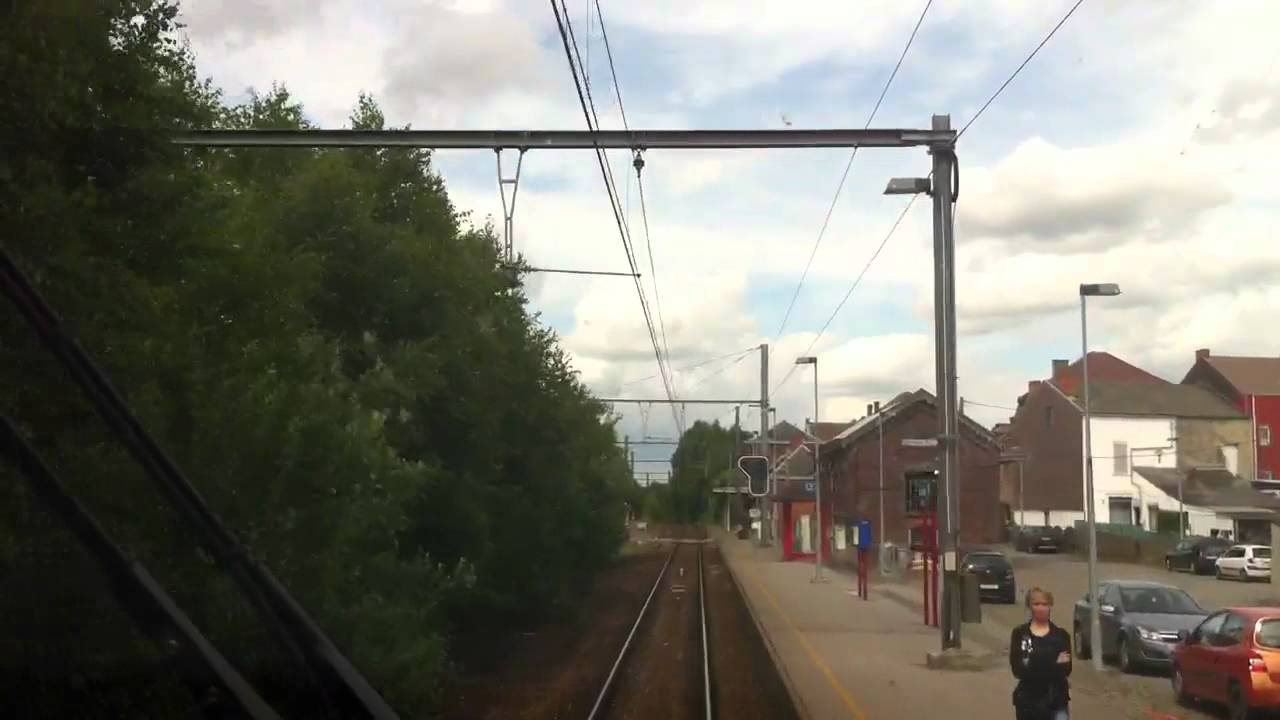 Trajet Binche -La Louvière sud