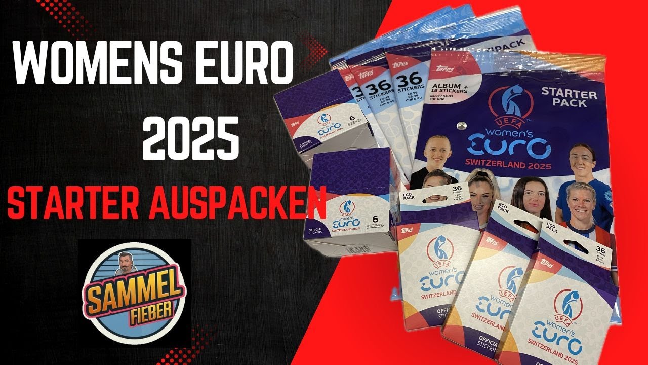 BRANDNEU 😱🔥Topps - Womans Euro 2025 - Starterpack - #1 - Folge 18