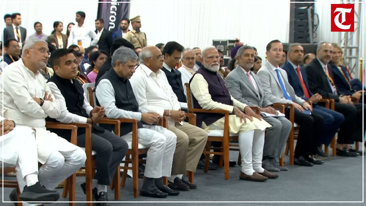 LIVE: PM Modi inaugurates Micron Semiconductor Technology India Pvt Ltd’s facility in Gujarat