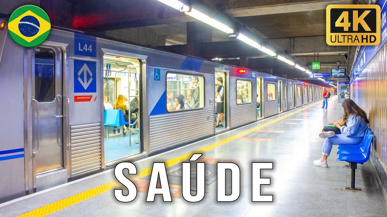 Estação Saúde-Ultrafarma - Movimentação de Trens #59