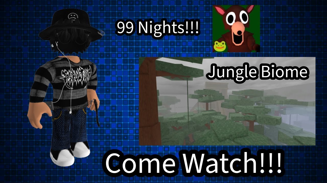 99 Nights In The Forest Live Stream!!! (Jungle Biome)