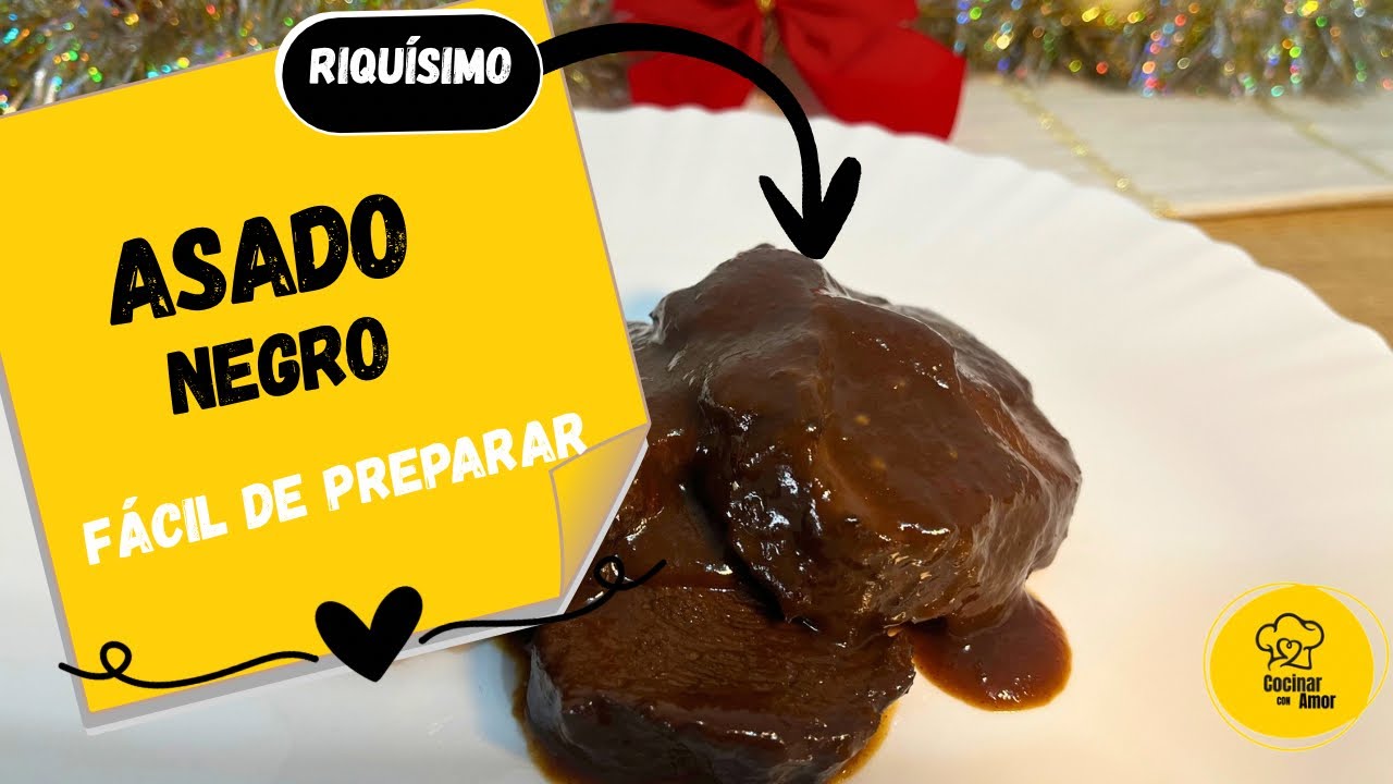 ASADO NEGRO VENEZOLANO 🇻🇪 | Receta F&aacute;cil y Tradicional