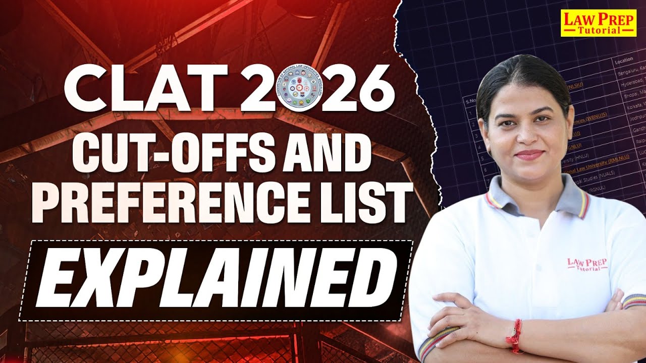 CLAT 2026 Preference List: Correct NLU Ranking & Cut-Offs (Gen, OBC, SC, ST)