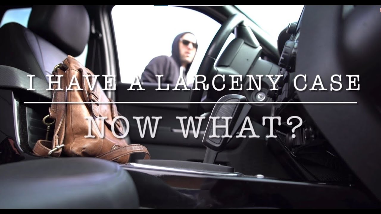 I Have A Larceny Case, Now What?