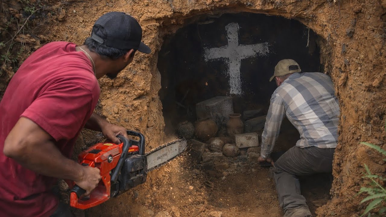 SARCÓFAGO SECRETO CHEIO DE TESOUROS!