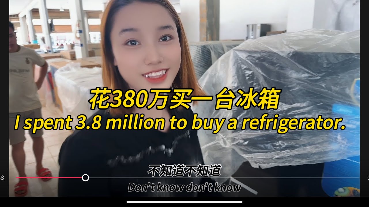 给老挝女友买个冰箱，Buy a refrigerator for my Lao girlfriend。