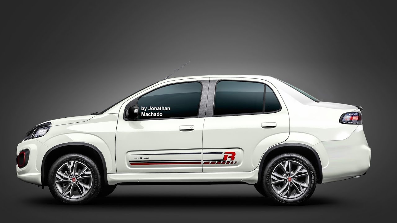 RENDER Novo Fiat Prêmio Duna @ Uno 2017 Sedan #UNO