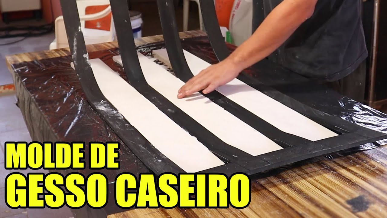 Não Compre FORMAS 3D Sem Assistir Esse Vídeo - Forma de Gesso Caseira