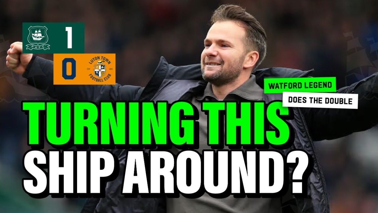 The Galloway Is Up: Plymouth Argyle 1-0 Luton Town