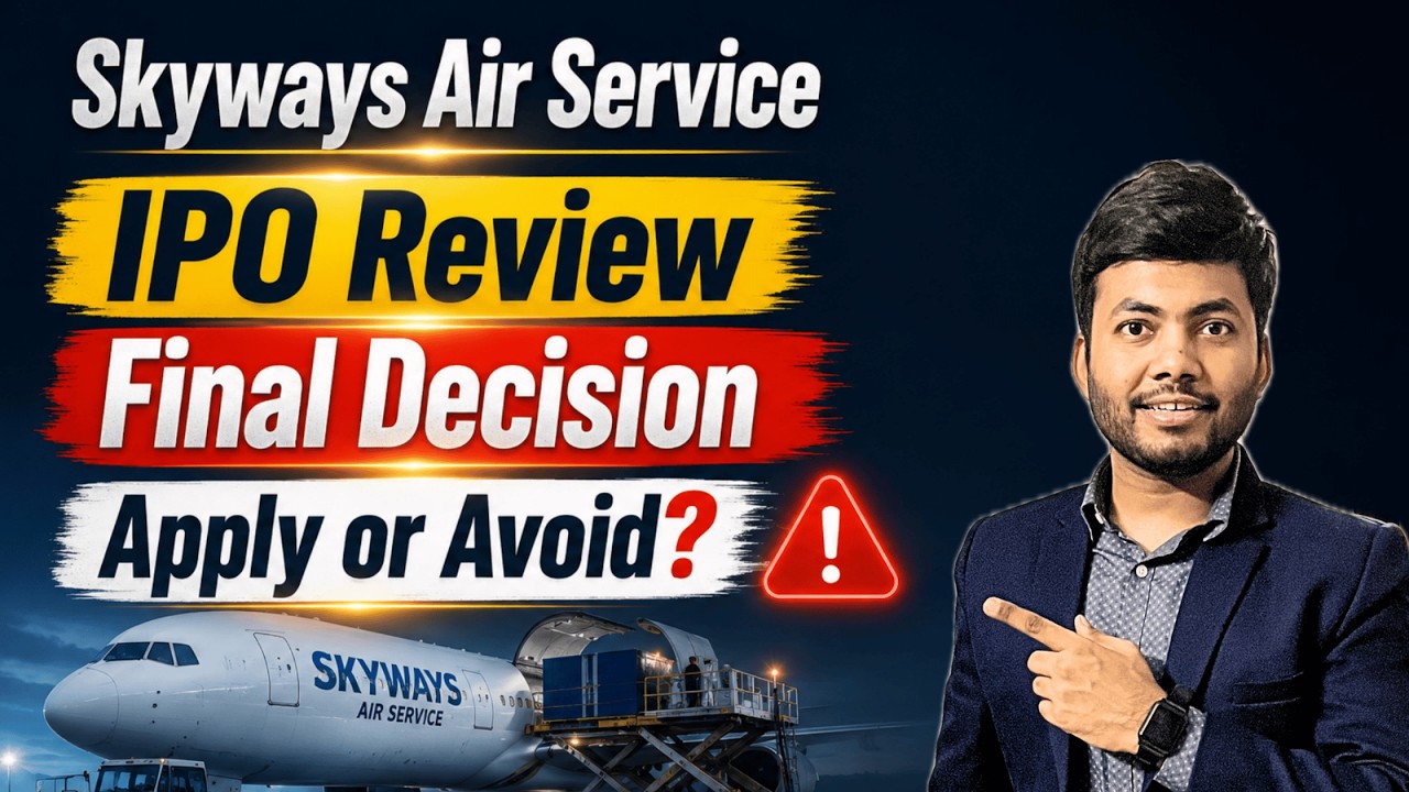 Skyways Air Services IPO Review | Apply or Avoid? | Latest IPO Review