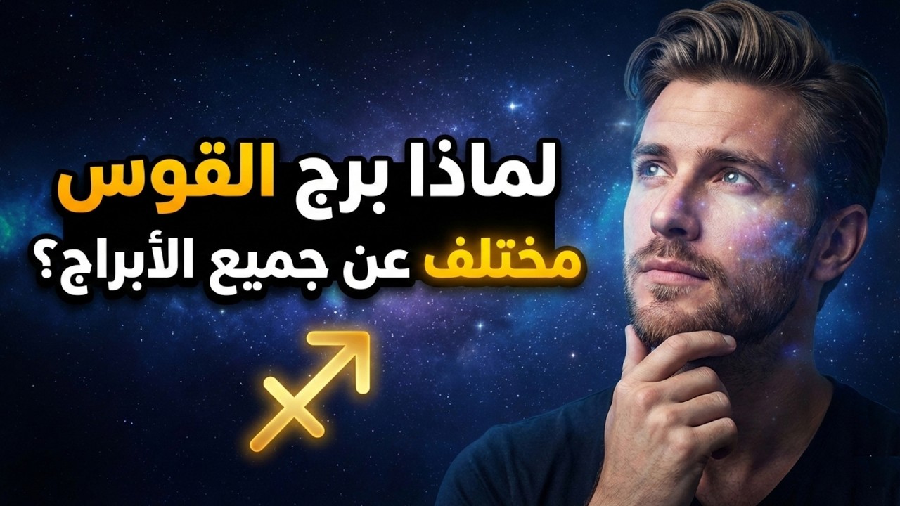 ليه برج القوس مختلف عن الجميع ؟ سر شخصيته اللي بيخلي الكل ينجذب له!