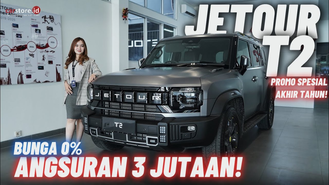 Gaya Offroad dengan Fitur Futuristik⁉️Review Jetour T2 Turbo 4x4 Terbaru 2025