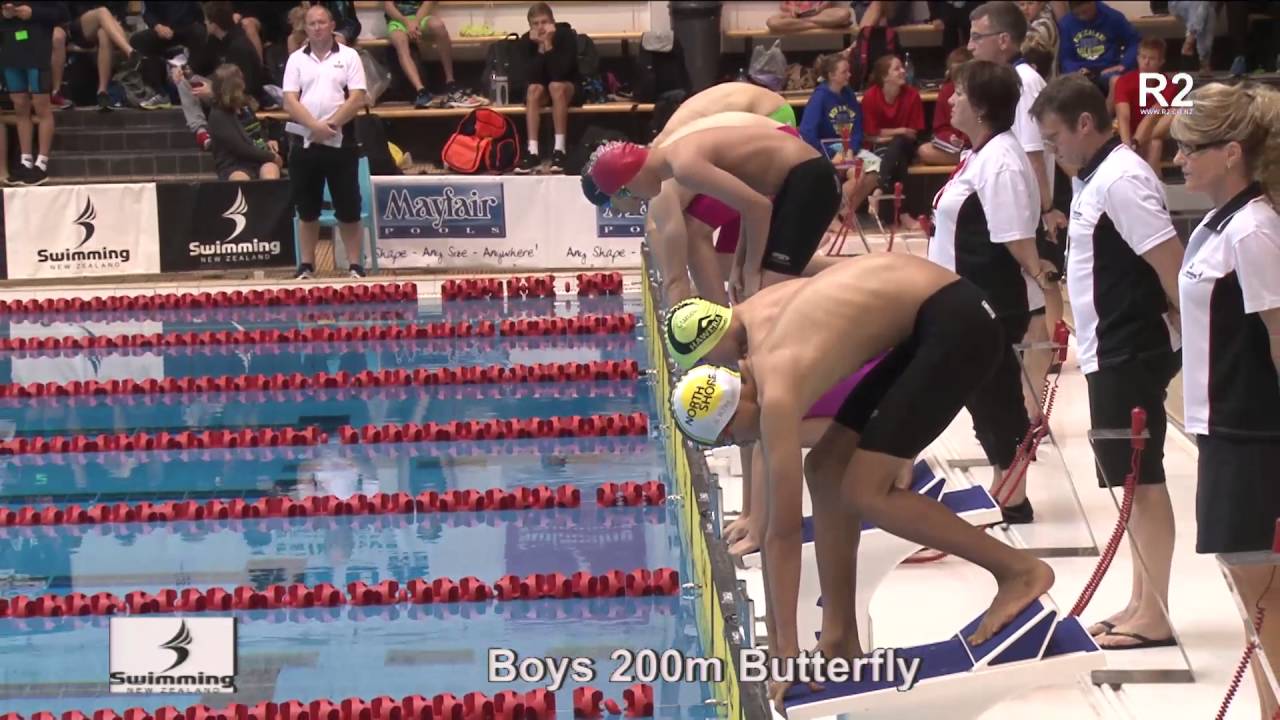 heat 36 - Boys 200m Butterfly