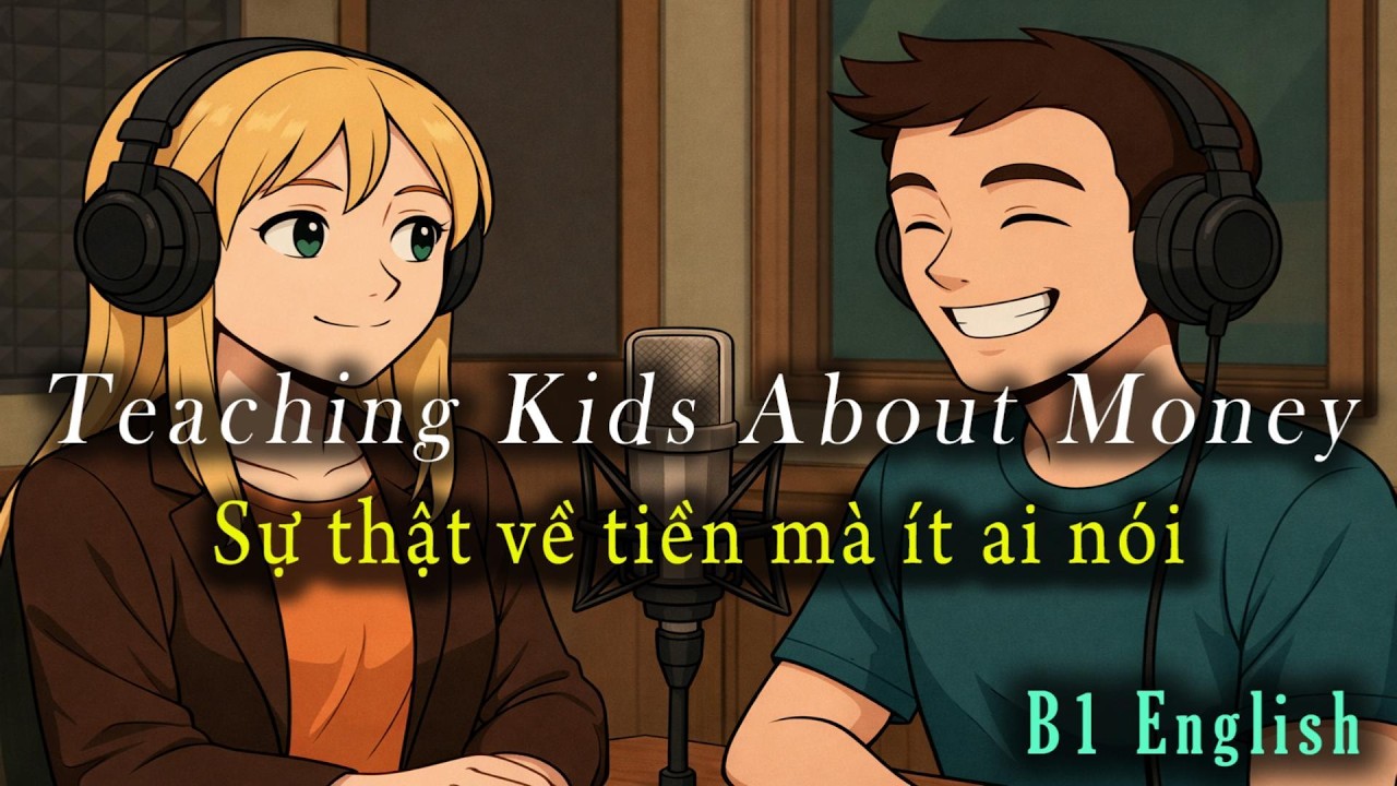 🎧 Luyện Nghe Tiếng Anh Level B1-B2 - Teaching Kids About Money -  Listening English Podcast 🎯