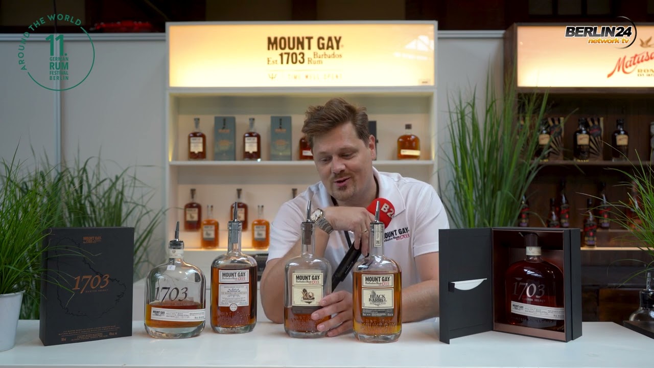 MOUNT GAY 1703  RUM  - 11 RUM FESTIVAL 2022 BERLIN #RUM #MOUNTGAY