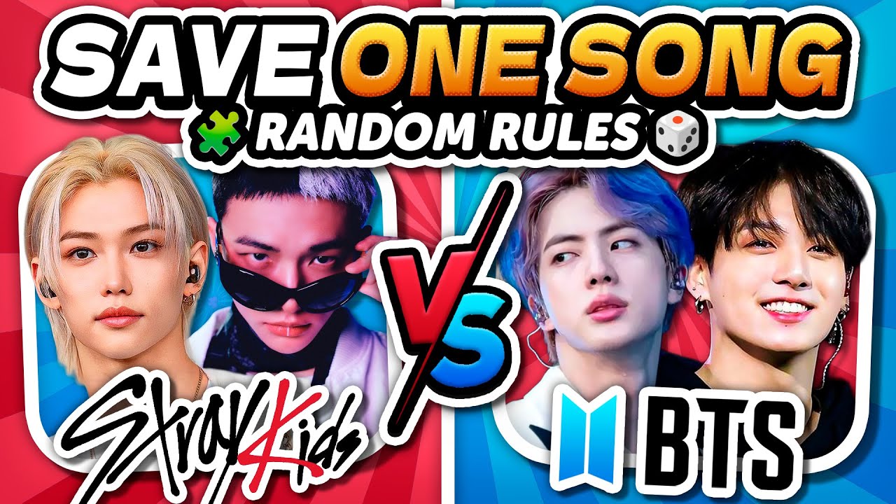 STRAY KIDS vs BTS: Random Rule Edition ❤️💙 | Kpop Game 2025