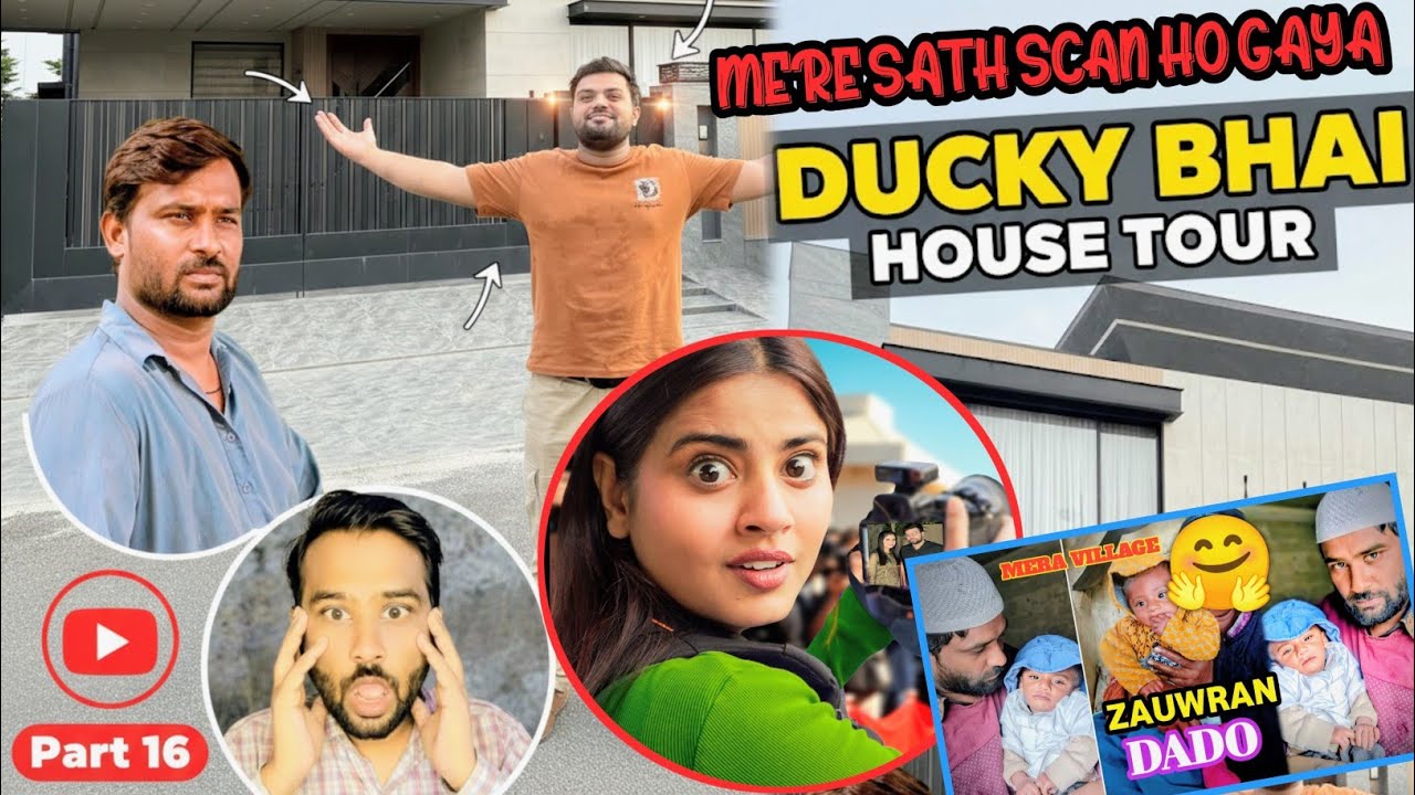 Ducky bhai horse 🏠 mere Sath square ho Gaya DuckyBhaiLive 🥺 pakistani village youtube channel 🫂 