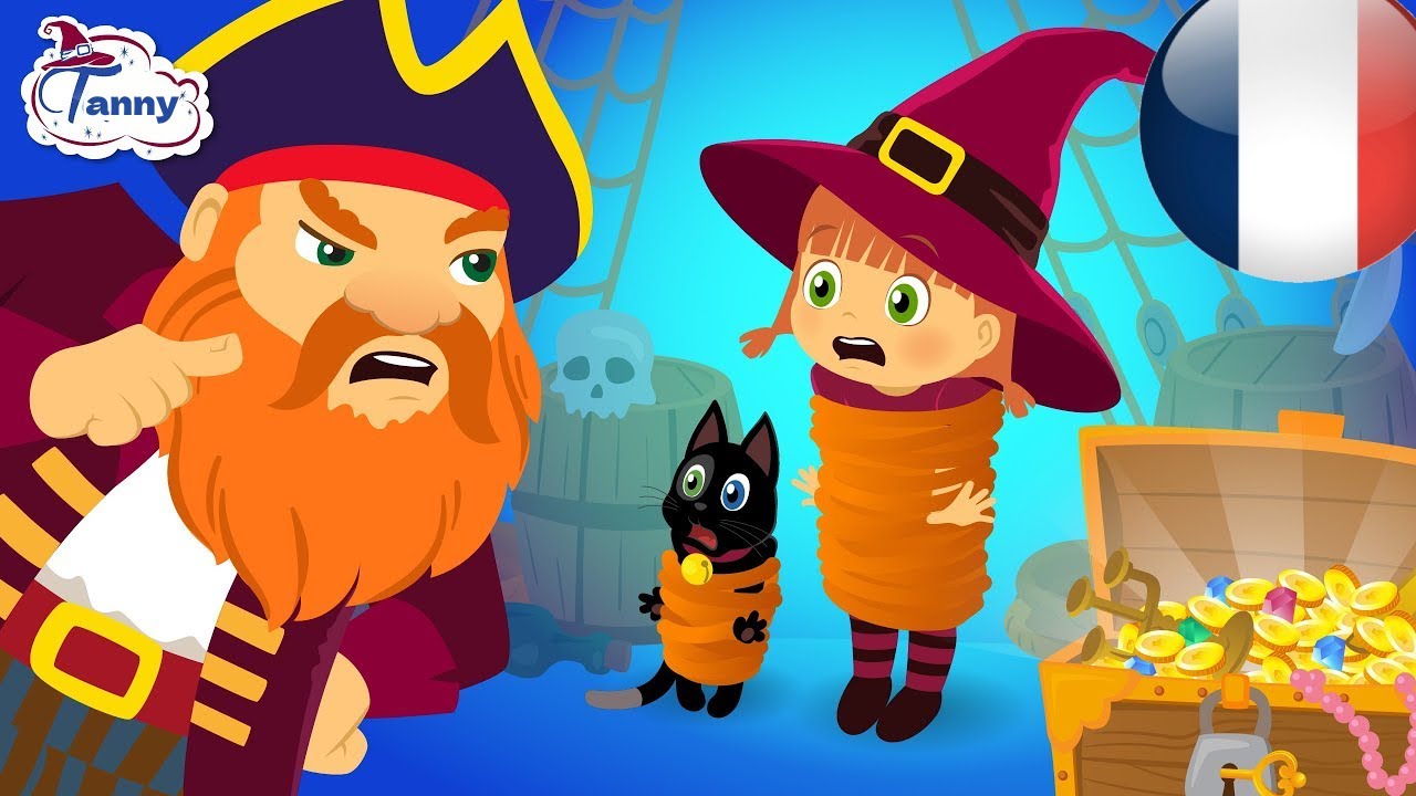 Tanny a rencontré un vrai pirate et essaie de se lier d'amitié avec lui 🏴‍☠️🦜Tanny en Français